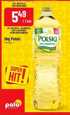 Polomarket Olej polski rzepakowy komagra oferta