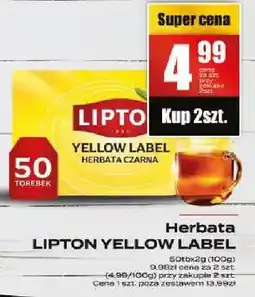 Supeco Herbata Lipton Yellow Label oferta