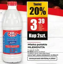 Supeco Mleko polskie 3,2% oferta