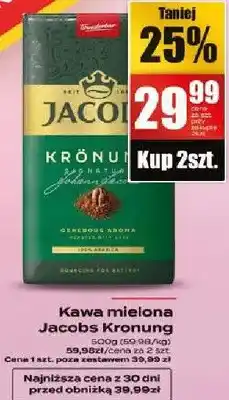 Supeco Kawa mielona Jacobs Kronung oferta