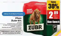 Supeco Piwo Żubr 6% oferta
