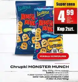 Supeco Chrupki Monster Munch oferta