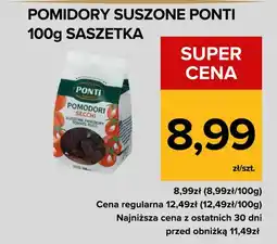 Supeco Pomidory suszone saszetka oferta