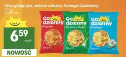Delikatesy Centrum Chipsy papryka, zielona cebulka, fromage oferta