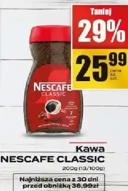 Supeco Kawa Nescafe Classic oferta