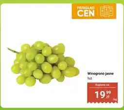 Biedronka Winogrono jasne luz oferta