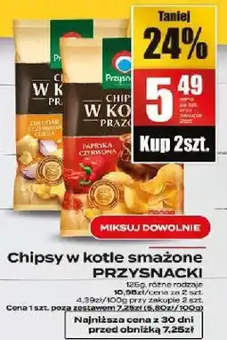 Supeco Chipsy w kotle smażone Przysnacki oferta