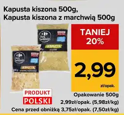 Supeco Kapusta kiszona oferta