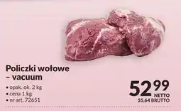 Makro Policzki wołowe - vacuum oferta