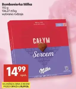 Delikatesy Centrum Bombonierka Milka Całym Sercem oferta