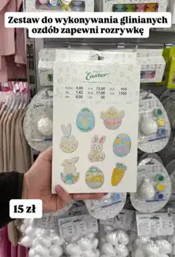 Pepco Zestaw do wykonywania glinianych ozdób oferta