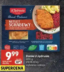 Delikatesy Centrum Obiad Podano kotlet schabowy oferta