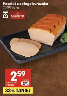 Delikatesy Centrum Pasztet z całego kurczaka oferta