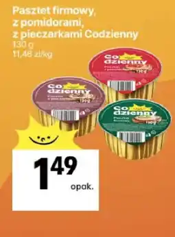 Delikatesy Centrum Pasztet firmowy, z pomidorami, z pieczarkami oferta