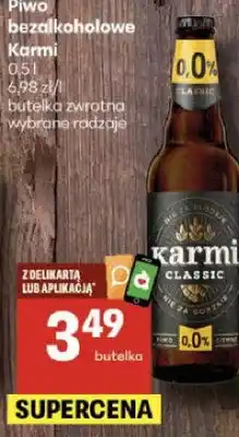 Delikatesy Centrum Piwo bezalkoholowe Karmi oferta