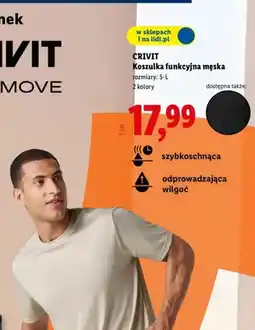 Lidl Koszulka funkcyjna męska oferta