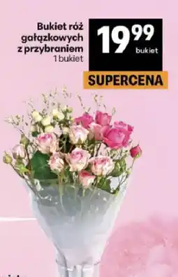 Delikatesy Centrum Bukiet róż gałązkowych z przybraniem oferta