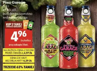 Delikatesy Centrum Piwo Garage oferta