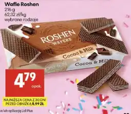 Delikatesy Centrum Wafle Roshen oferta
