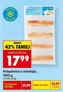 Biedronka Polędwice z mintaja oferta