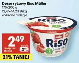 Delikatesy Centrum Deser ryżowy Riso Müller wybrane rodzaje oferta