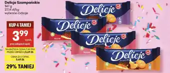 Delikatesy Centrum Ciastka Delicje Szampańskie oferta
