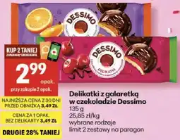 Delikatesy Centrum Delikatki z galaretką w czekoladzie Dessimo oferta