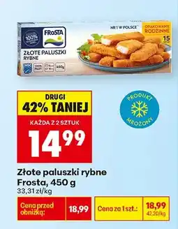 Biedronka Złote paluszki rybne oferta