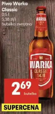 Delikatesy Centrum Piwo Warka Classic oferta
