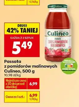 Biedronka Passata z pomidorów malinowych oferta