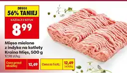 Biedronka Mięso mielone z indyka na kotlety oferta
