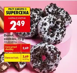 Biedronka Donut cookies oferta