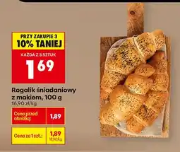 Biedronka Rogalik śniadaniowy z makiem oferta