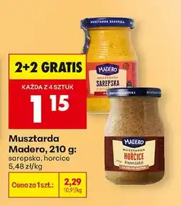 Biedronka Musztarda sarepska oferta