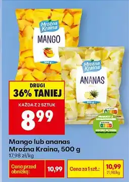 Biedronka Mango mrożone oferta