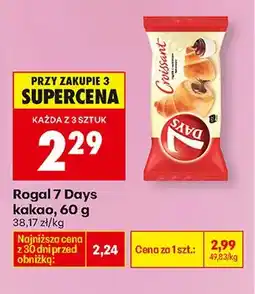 Biedronka Rogal 7 Days kakao oferta
