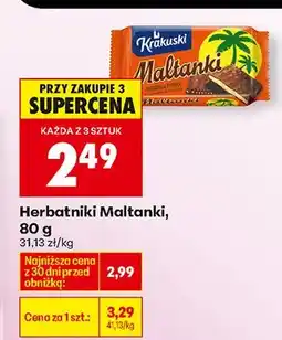 Biedronka Herbatniki Maltanki oferta