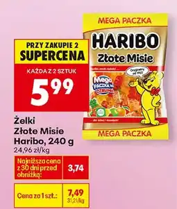 Biedronka Żelki Złote Misie oferta