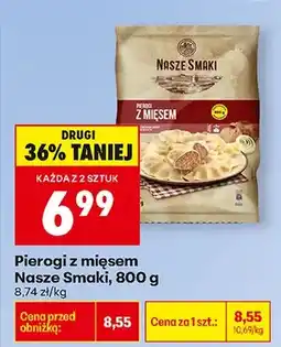 Biedronka Pierogi z mięsem oferta