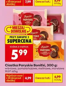 Biedronka Ciastka Paryskie wiśniowe, pomarańczowe, malinowe, morelowe oferta