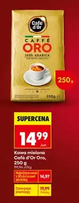 Biedronka Kawa mielona Oro oferta