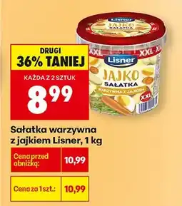 Biedronka Sałatka warzywna z jajkiem oferta