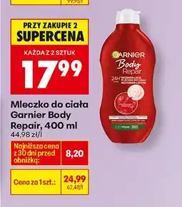 Biedronka Mleczko do ciała Body Repair oferta