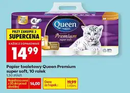 Biedronka Papier toaletowy Premium super soft oferta