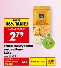 Biedronka Wafle kukurydziane serowe oferta