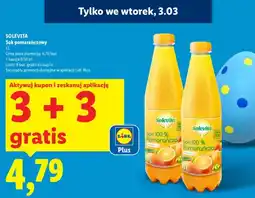 Lidl Sok pomarańczowy oferta