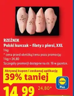 Lidl Kurczak filety z piersi XXL oferta