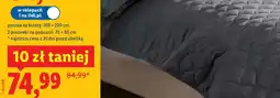 Lidl Pościel satynowa z bawełny 160x200cm, 2x70x80cm oferta