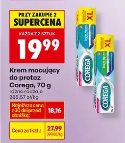 Biedronka Krem mocujący do protez różne rodzaje oferta