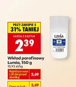 Biedronka Wkład parafinowy oferta